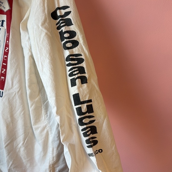 Vintage buttwiser Budweiser beachy jacket funny size large mens 90s - Picture 2 of 4